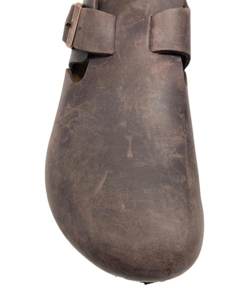 BIRKENSTOCK（ビルケンシュトック）BIRKENSTOCK (ビルケンシュトック) LONDON BS ロンドン バックルストラップ ブラウン サイズ:38の古着・服飾アイテム