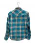 RRL (ダブルアールエル) ウエスタンシャツ ブルー サイズ:XS：7000円