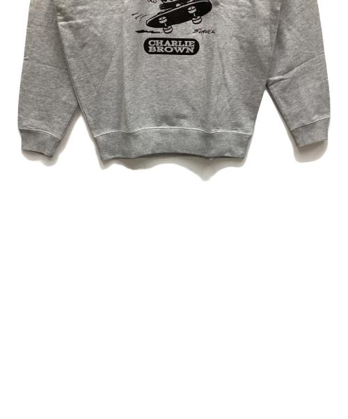 THRASHER（スラッシャー）THRASHER (スラッシャー) クルーネックスウェット グレー サイズ:L 未使用品の古着・服飾アイテム