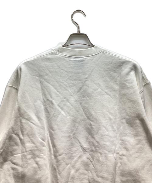 THRASHER（スラッシャー）THRASHER (スラッシャー) クルーネックスウェット ホワイト サイズ:MEDIUMの古着・服飾アイテム