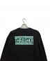 中古・古着 THRASHER (スラッシャー) クルーネックスウェット ブラック サイズ:XL：3000円