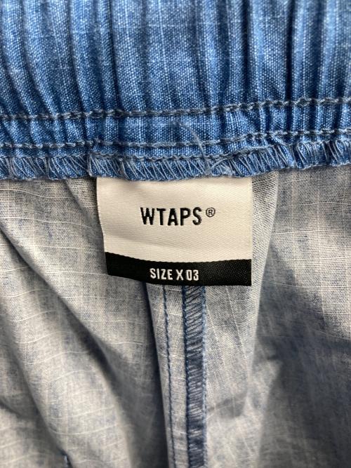 WTAPS（ダブルタップス）WTAPS (ダブルタップス) イージーパンツ ブルー サイズ:03の古着・服飾アイテム