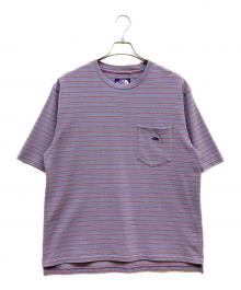 THE NORTHFACE PURPLELABEL（ザ・ノースフェイス パープルレーベル）の古着「Moss Stitch Field H/S Pocket Tee」｜パープル