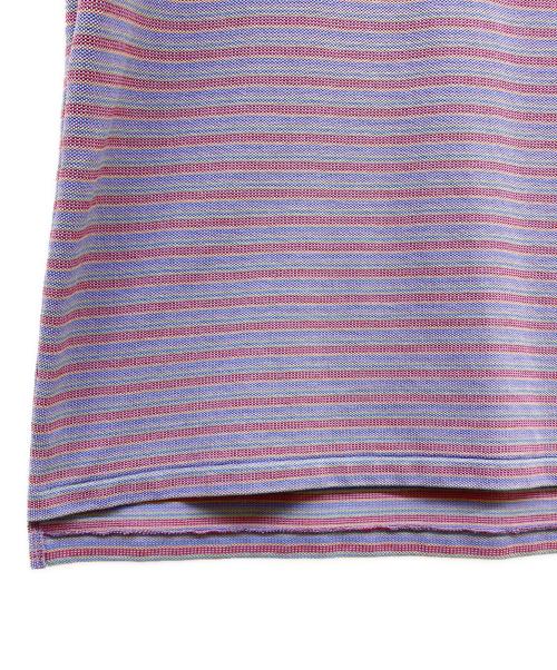 THE NORTHFACE PURPLELABEL（ザ・ノースフェイス パープルレーベル）THE NORTHFACE PURPLELABEL (ザ・ノースフェイス パープルレーベル) Moss Stitch Field H/S Pocket Tee パープル サイズ:Lの古着・服飾アイテム