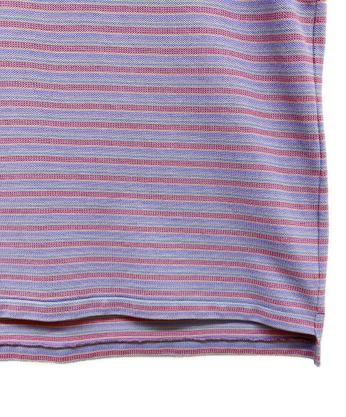 THE NORTHFACE PURPLELABEL（ザ・ノースフェイス パープルレーベル）THE NORTHFACE PURPLELABEL (ザ・ノースフェイス パープルレーベル) Moss Stitch Field H/S Pocket Tee パープル サイズ:Lの古着・服飾アイテム