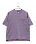 THE NORTHFACE PURPLELABEL（ザ・ノースフェイス パープルレーベル）の古着「Moss Stitch Field H/S Pocket Tee」｜パープル