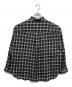 JOURNAL STANDARD relume (ジャーナルスタンダード レリューム) コットンローンチェックオーバーサイズシャツ ブラック サイズ:Free：5000円