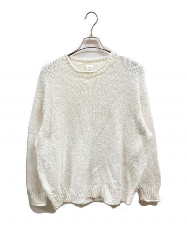 中古・古着通販】Name. (ネーム) コットンニット ホワイト サイズ:1