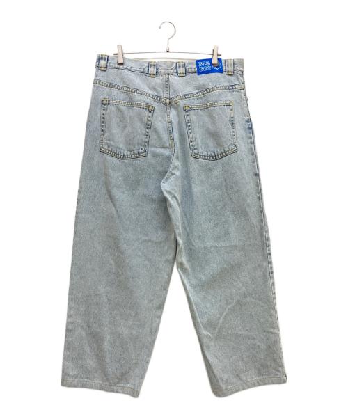 POLAR SKATE（ポーラー スケート）POLAR SKATE (ポーラー スケート) デニムパンツ ライトブルー サイズ:SIZE XLの古着・服飾アイテム