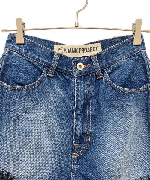 PRANK PROJECT（プランクプロジェクト）PRANK PROJECT (プランクプロジェクト) Denim Lace Blocking Pants ブルー サイズ:36の古着・服飾アイテム
