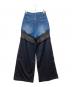 PRANK PROJECT (プランクプロジェクト) Denim Lace Blocking Pants ブルー サイズ:36：11000円