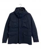 TATRASタトラス）の古着「BRAZOダウンジャケット　ハーフコート　」｜ネイビー