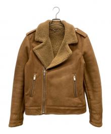 PT TORINO（ピーティートリノ）の古着「ムートンジャケット」｜ブラウン