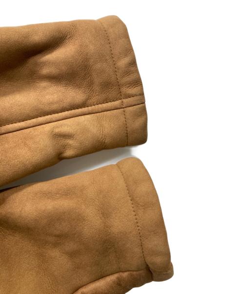 PT TORINO（ピーティートリノ）PT TORINO (ピーティートリノ) ムートンジャケット ブラウン サイズ:50の古着・服飾アイテム