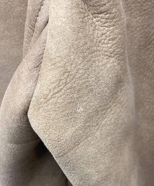 PT TORINO（ピーティートリノ）PT TORINO (ピーティートリノ) ムートンジャケット ブラウン サイズ:50の古着・服飾アイテム