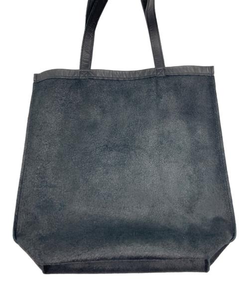 HENDER SCHEME（エンダースキーマ）HENDER SCHEME (エンダースキーマ) レザートートバッグ ブラックの古着・服飾アイテム