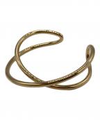 Joueteジュエッテ）の古着「バングル」｜ゴールドカラー