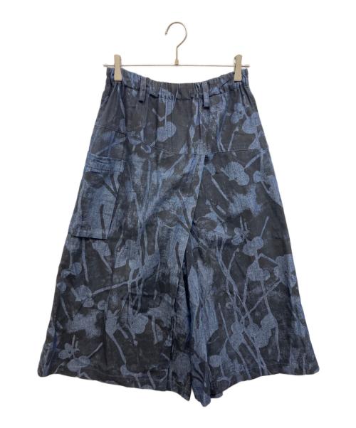 plantation（プランテーション）plantation (プランテーション) ステムフラワーパンツ インディゴ サイズ:Mの古着・服飾アイテム