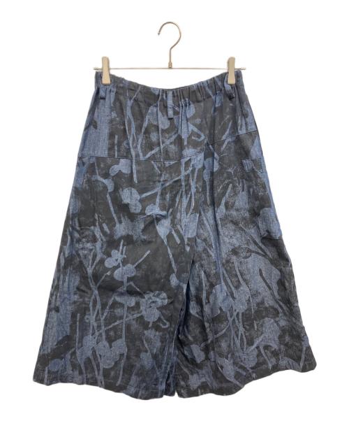 plantation（プランテーション）plantation (プランテーション) ステムフラワーパンツ インディゴ サイズ:Mの古着・服飾アイテム