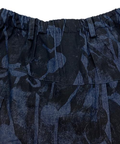 plantation（プランテーション）plantation (プランテーション) ステムフラワーパンツ インディゴ サイズ:Mの古着・服飾アイテム