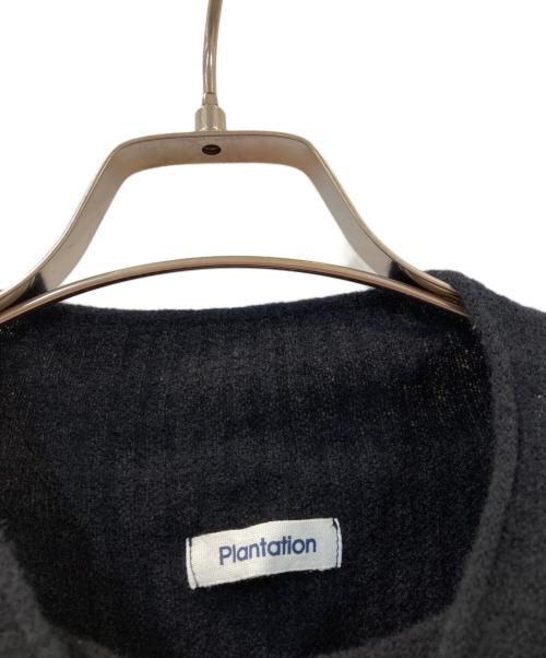 plantation（プランテーション）Plantation (プランテーション) ブラッシュドニット ブラック サイズ:Mの古着・服飾アイテム
