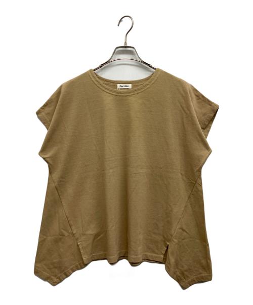 plantation（プランテーション）Plantation (プランテーション) コットンキュプラ天竺 カットソー ベージュ サイズ:M 未使用品の古着・服飾アイテム