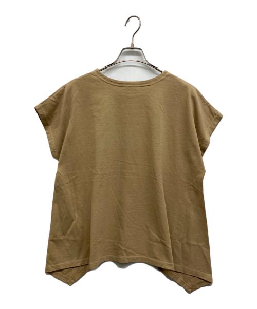 plantation（プランテーション）Plantation (プランテーション) コットンキュプラ天竺 カットソー ベージュ サイズ:M 未使用品の古着・服飾アイテム
