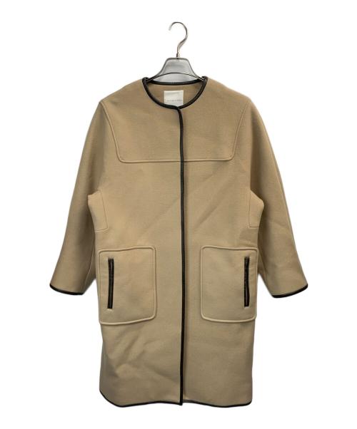 ESTNATION（エストネーション）ESTNATION (エストネーション) パイピングコート ベージュ サイズ:38の古着・服飾アイテム