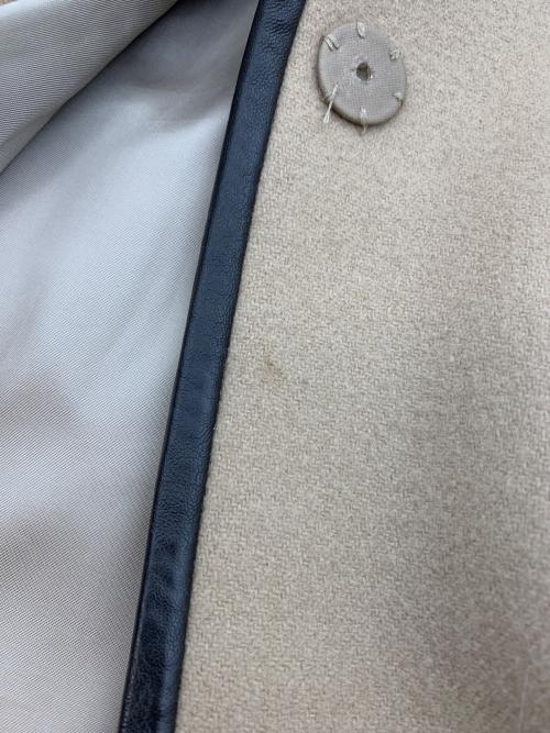 ESTNATION（エストネーション）ESTNATION (エストネーション) パイピングコート ベージュ サイズ:38の古着・服飾アイテム