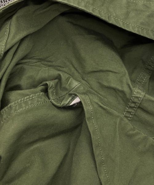 sage de cret（サージュデクレ）sage de cret (サージュデクレ) COパラフィンミリタリーフーデッドコート オリーブ サイズ:Mの古着・服飾アイテム