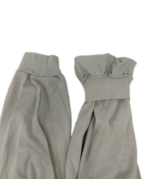 AURALEE（オーラリー）AURALEE (オーラリー) LUSTER PLAITING L/S TEE グレー サイズ:4の古着・服飾アイテム