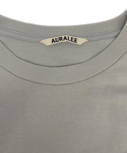 AURALEE（オーラリー）AURALEE (オーラリー) LUSTER PLAITING L/S TEE グレー サイズ:4の古着・服飾アイテム