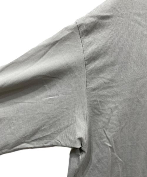 AURALEE（オーラリー）AURALEE (オーラリー) LUSTER PLAITING L/S TEE グレー サイズ:4の古着・服飾アイテム