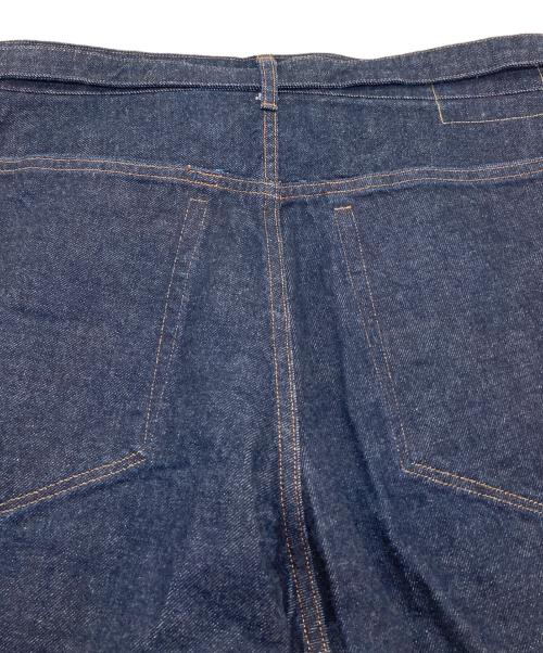BLURHMS（ブラームス）blurhms (ブラームス) 12.9oz Selvage Denim GI-belt Pants 12.9オンス セルビッジ デニム ジーアイベルト パンツ  デニムパンツ　日本製 インディゴ サイズ:2の古着・服飾アイテム