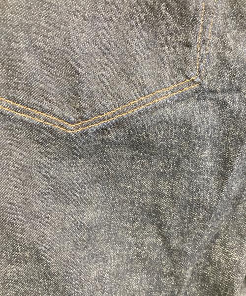 BLURHMS（ブラームス）blurhms (ブラームス) 12.9oz Selvage Denim GI-belt Pants 12.9オンス セルビッジ デニム ジーアイベルト パンツ  デニムパンツ　日本製 インディゴ サイズ:2の古着・服飾アイテム