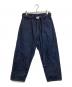 blurhms（ブラームス）の古着「12.9oz Selvage Denim GI-belt Pants 12.9オンス セルビッジ デニム ジーアイベルト パンツ  デニムパンツ　日本製」｜インディゴ