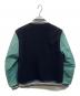 GOOD OL' (グッドオル) ボタンスタジャン ネイビー×グリーン サイズ:44：10000円
