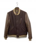 GOOD OL'グッドオル）の古着「ボタンスタジャン」｜ブラウン