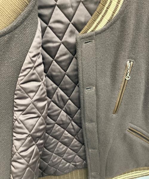 GOOD OL'（グッドオル）GOOD OL' (グッドオル) ボタンスタジャン ブラウン サイズ:44の古着・服飾アイテム