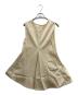 JIL SANDER (ジルサンダー) レーヨンシルク フレアブラウス アイボリー サイズ:34：12000円