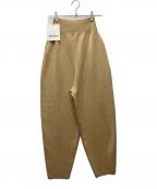 ENFOLDエンフォルド）の古着「ニットパンツ」｜ベージュ