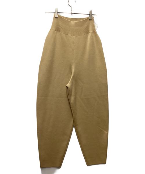 ENFOLD（エンフォルド）ENFOLD (エンフォルド) ニットパンツ ベージュ サイズ:38 未使用品の古着・服飾アイテム