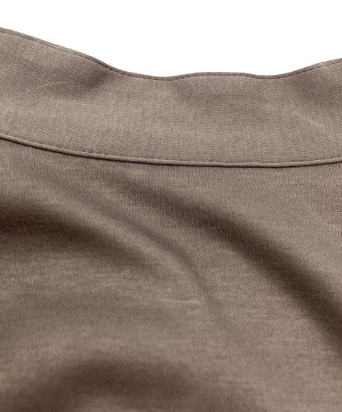 DEPAREILLE（デパリエ）DEPAREILLE (デパリエ) バックギャザー プルオーバー ブラウン サイズ:SIZE 38の古着・服飾アイテム