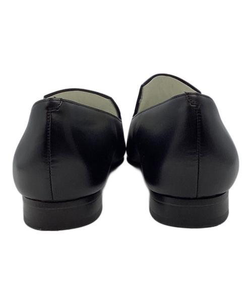 toshinosuke takegahara（トシノスケ タケガハラ）toshinosuke takegahara (トシノスケ タケガハラ) OPERA レザーシューズ ブラック サイズ:24.5の古着・服飾アイテム