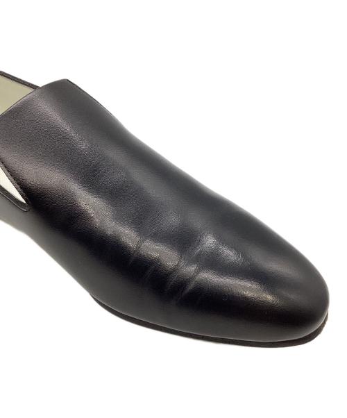 toshinosuke takegahara（トシノスケ タケガハラ）toshinosuke takegahara (トシノスケ タケガハラ) OPERA レザーシューズ ブラック サイズ:24.5の古着・服飾アイテム