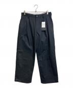 UNIVERSAL OVERALL×JOURNAL STANDARD relumeユニバーサルオーバーオール×ジャーナルスタンダード レリューム）の古着「別注 1タック ワイドパンツ　25年モデル」｜チャコールグレー