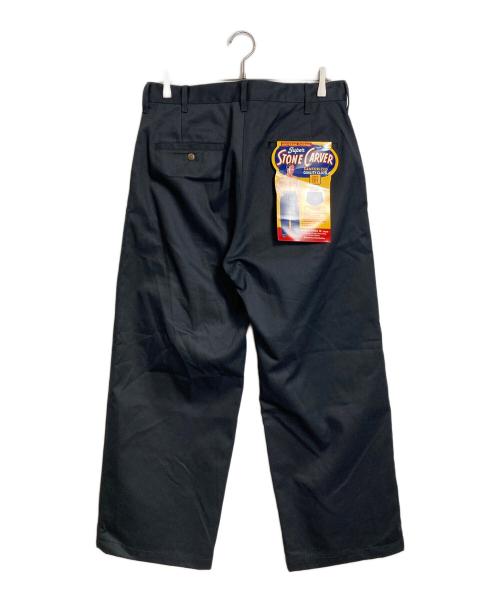 UNIVERSAL OVERALL（ユニバーサルオーバーオール）UNIVERSAL OVERALL (ユニバーサルオーバーオール) JOURNAL STANDARD relume (ジャーナルスタンダード レリューム) 別注 1タック ワイドパンツ　25年モデル チャコールグレー サイズ:L 未使用品の古着・服飾アイテム