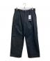 UNIVERSAL OVERALL（ユニバーサルオーバーオール）の古着「別注 1タック ワイドパンツ　25年モデル」｜チャコールグレー