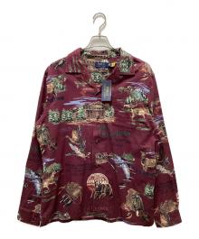 POLO RALPH LAUREN（ポロ・ラルフローレン）の古着「クラシック フィット Polo Sportsman キャンプ シャツ」｜ボルドー