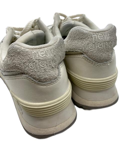 NEW BALANCE（ニューバランス）NEW BALANCE (ニューバランス) ローカットスニーカー ホワイト サイズ:24の古着・服飾アイテム